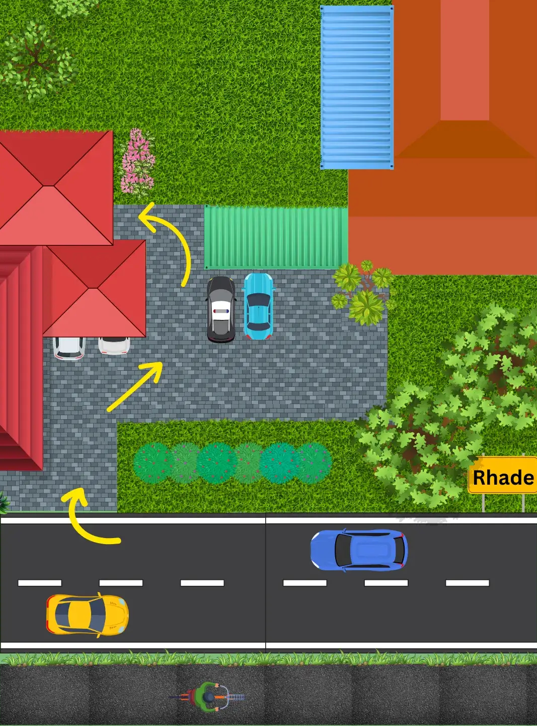 Beschreibung der Anfahrt